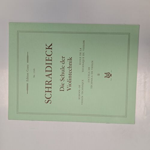 Escuela de Técnica de Violín II