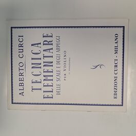 Tecnica Elementare delle Scale e Degli Arpeggi per Violino