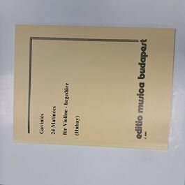 24 Matinées for Violin