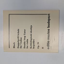 Double Stop Tutor for Violín Op. 50 II