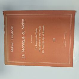 La Técnica del Violín III
