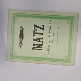 Scale and Chord Studies for Viola Matz