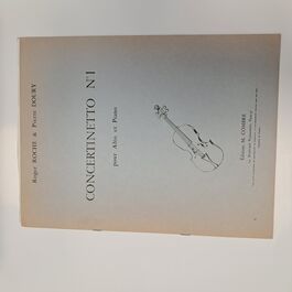 Concertino Nº 1 Viola and Piano