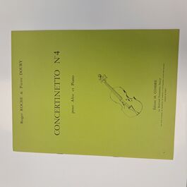 Concertino Nº 4 Viola and Piano