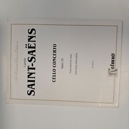 Cello Concerto for Viola and Piano Opus 33