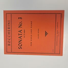 Sonate No. 3 in G major Bocherini