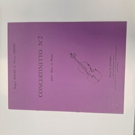 Concertino Nº 2 Viola and Piano