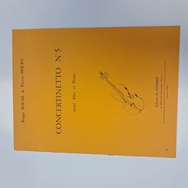 Concertino Nº 5 Viola and Piano