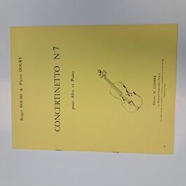 Concertino Nº 7 Viola and Piano