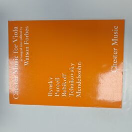 Chester Music for Viola arranged by Watson Forbes