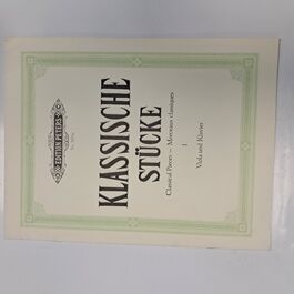 Classical Pieces 1 Viola and Piano