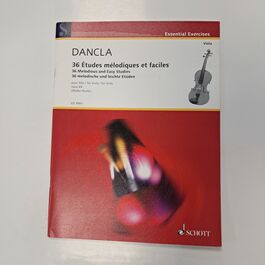 36 Melodious and Easy Studies for Viola Opus 84