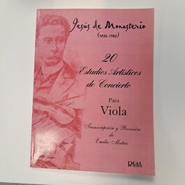 20 Estudies Artísticos de Concierto para Viola