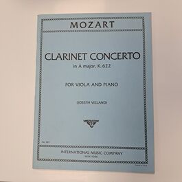 Clarinet Concerto in A major K. 622