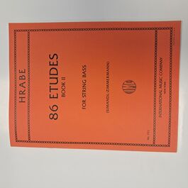 86 Etudes Book 2 for String Bass