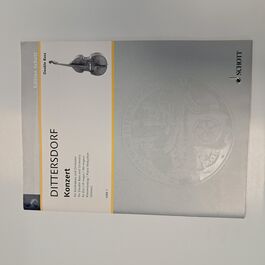Konzert for Double Bass and Orchestra Mib Majeur Dittersdorf