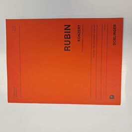 Konzert Rubin für Kontrabass & Orchester
