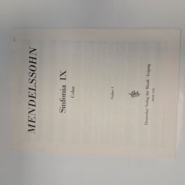 Sinfonia IX C-dur Parte Violín Sinfonia IX C-dur Parte Violín