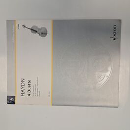 4 Duette for 2 Violoncellos Playing Score 4 Duette for 2 Violoncellos Playing Score