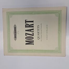 Quartets for 2 Violins, Viola and Violoncello