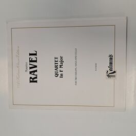 Quartet in F Major for Two Violins, Viola and Cello Quartet in F Major for Two Violins, Viola and Cello