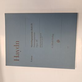 String Quartets Book IV Op. 20 Haydn String Quartets Book IV Op. 20 Haydn