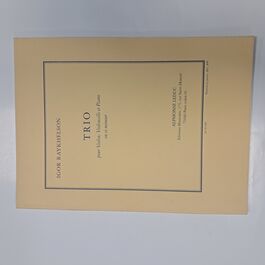 Trio en Si mineur for Strings Trio en Si mineur for Strings