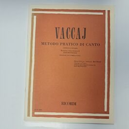 Vaccaj Método Práctico di Canto