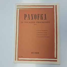 Panofka 24 Vocalizaciones Progresivos Op. 85