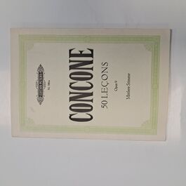 50 Leçons Opus 9 Concone