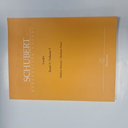 Lieder Volume 5 Medium Voice Schubert