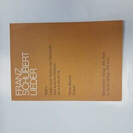Franz Schubert Lieder Heft 6