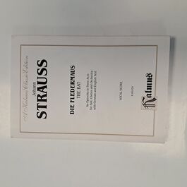 Die Fledermaus The Bat Vocal Score