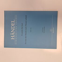 As Pants the Hart Vocal Score