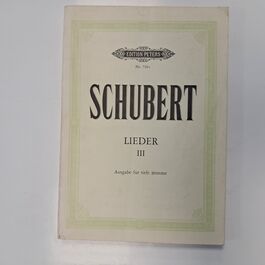 Lieder 3 Schubert