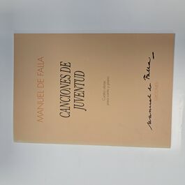 Canciones de Juventud Cuatro Obras para Canto y Piano