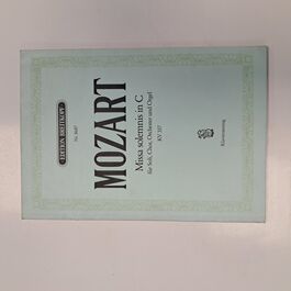 Missa Brevis et Solemnis in C für Soli, Chor, Orchester und Orgel KV337