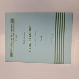 Hymnus Amoris für Soli Chor Orchester Op. 12