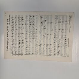 Villancico al Niño Jesús ye, ye.