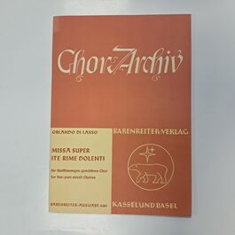 Missa Super Ite Rime Dolenti