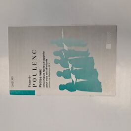 Petites Voix cCinq Choeurs Faciles a Cappella Pour Trois Voix d´Enfants