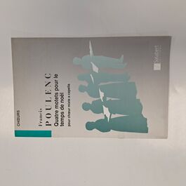 Quatre Motets pour le Temps de Noël pour Choeur Mixte a Capella