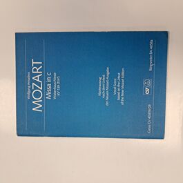 Missa in C KV139 Vocal Score