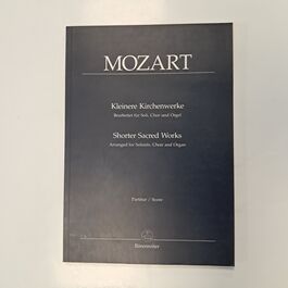 Shorter Sacred Works Vocal Score