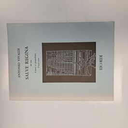 Salve Refina RV616 Canto e Pianoforte Vocal Score