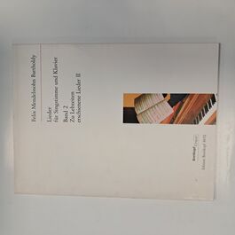 Lieder für Singstimme und Klavier Band 2