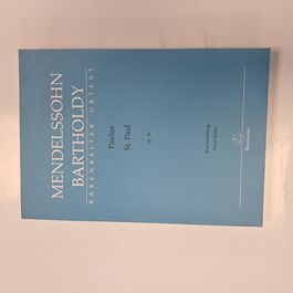 Paulus Op. 36 Vocal Score