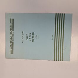 Four Latin Motets for SSATB