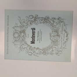 Vier Motette für fünf bis sechs Stimmen und Basso Continuo