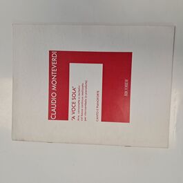 A Voce Sola Canto e Pianoforte